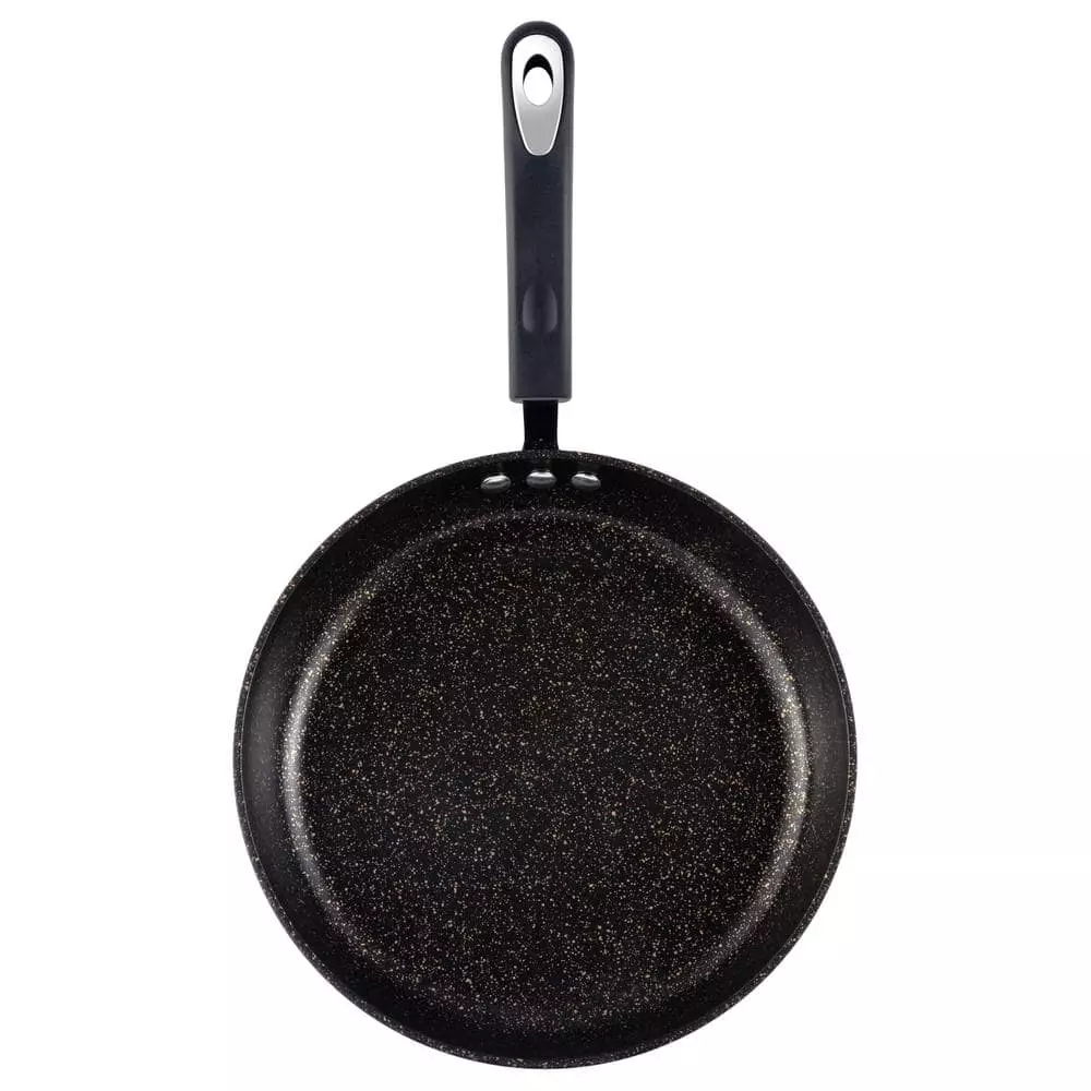 Stone Earth 12 in. Aluminum Ceramic Nonstick Frying Pan in Obsidian Gold by Ozeri 9 Stone Earth 12 in. Aluminum Ceramic Nonstick Frying Pan in Obsidian Gold by Ozeri - Image 7