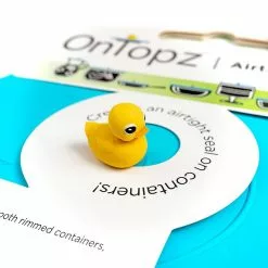 6.5" Silicone Food Topper with Rubber Duck by ONTOPZ 12 6.5" Silicone Food Topper with Rubber Duck by ONTOPZ -Cookware Sales Shop ontopz pot lids ot 10602 1f 1000
