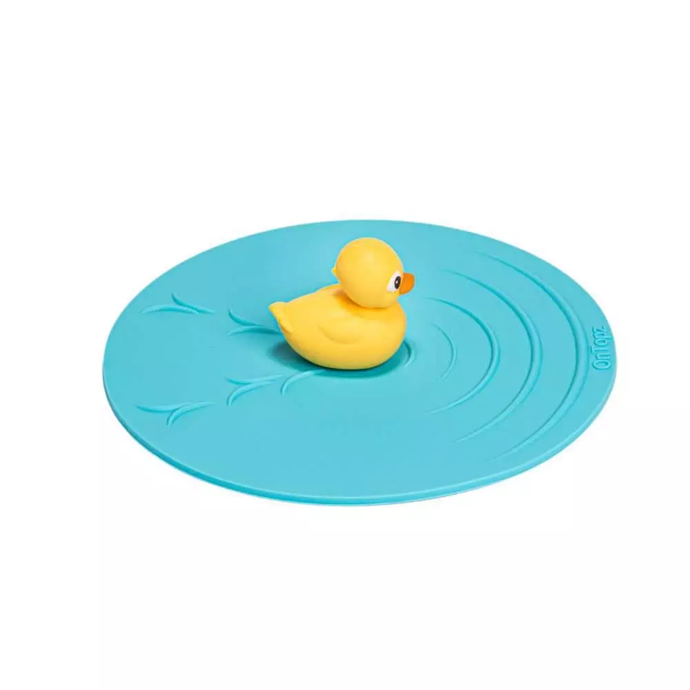 6.5" Silicone Food Topper with Rubber Duck by ONTOPZ 3 6.5" Silicone Food Topper with Rubber Duck by ONTOPZ