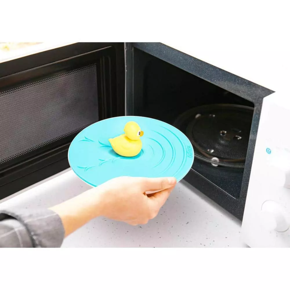 6.5" Silicone Food Topper with Rubber Duck by ONTOPZ 4 6.5" Silicone Food Topper with Rubber Duck by ONTOPZ - Image 2