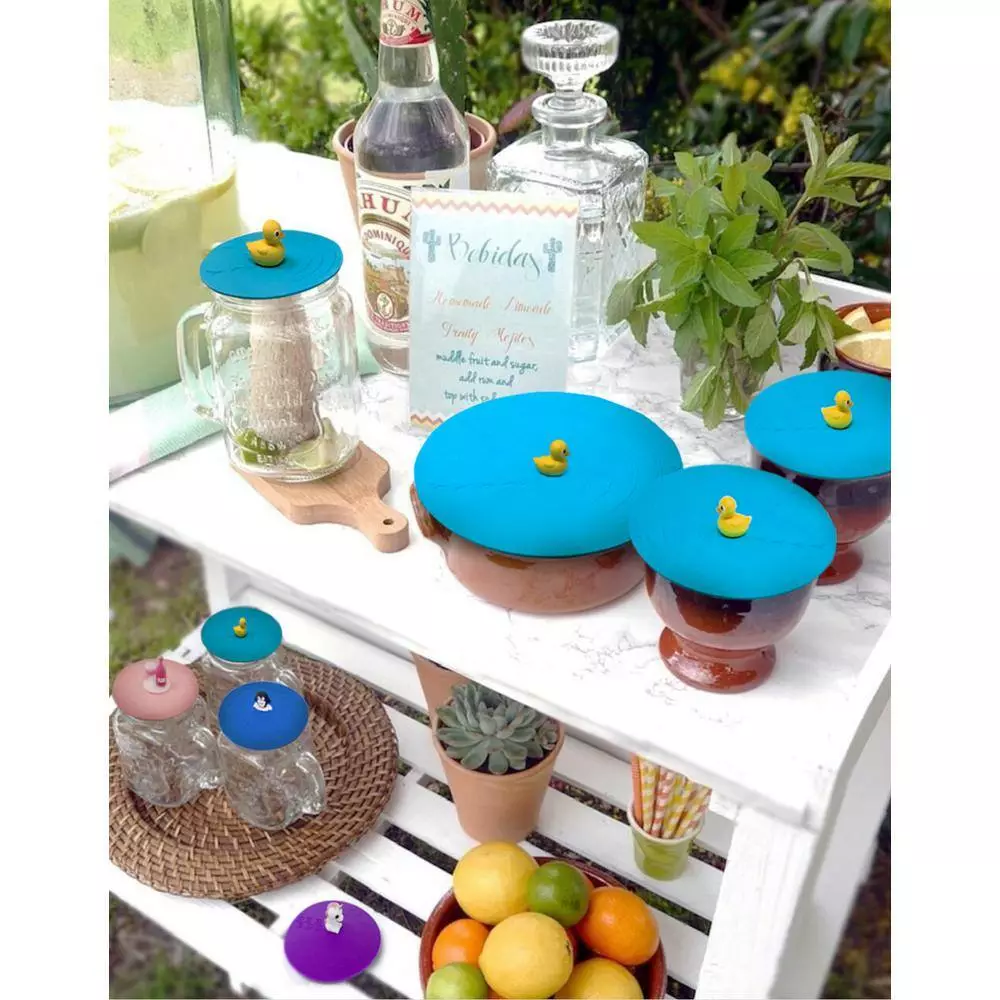 6.5" Silicone Food Topper with Rubber Duck by ONTOPZ 8 6.5" Silicone Food Topper with Rubber Duck by ONTOPZ - Image 6