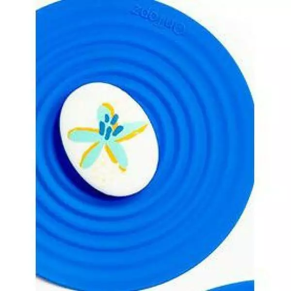 6.5" Silicone Food Topper with Flower Design Pebble by ONTOPZ 7 6.5" Silicone Food Topper with Flower Design Pebble by ONTOPZ - Image 5