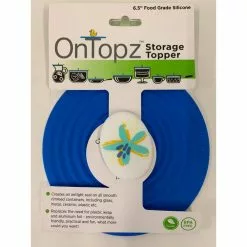 6.5" Silicone Food Topper with Flower Design Pebble by ONTOPZ 10 6.5" Silicone Food Topper with Flower Design Pebble by ONTOPZ -Cookware Sales Shop ontopz pot lids ot 60619 4f 1000