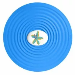 6.5" Silicone Food Topper with Flower Design Pebble by ONTOPZ