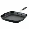 Hard Anodized Nonstick 11.25 in. Hard Anodized Aluminum Nonstick Grill Pan in Onyx by KitchenAid 1 Hard Anodized Nonstick 11.25 in. Hard Anodized Aluminum Nonstick Grill Pan in Onyx by KitchenAid -Cookware Sales Shop onyx kitchenaid grill pans 84808 64 1000