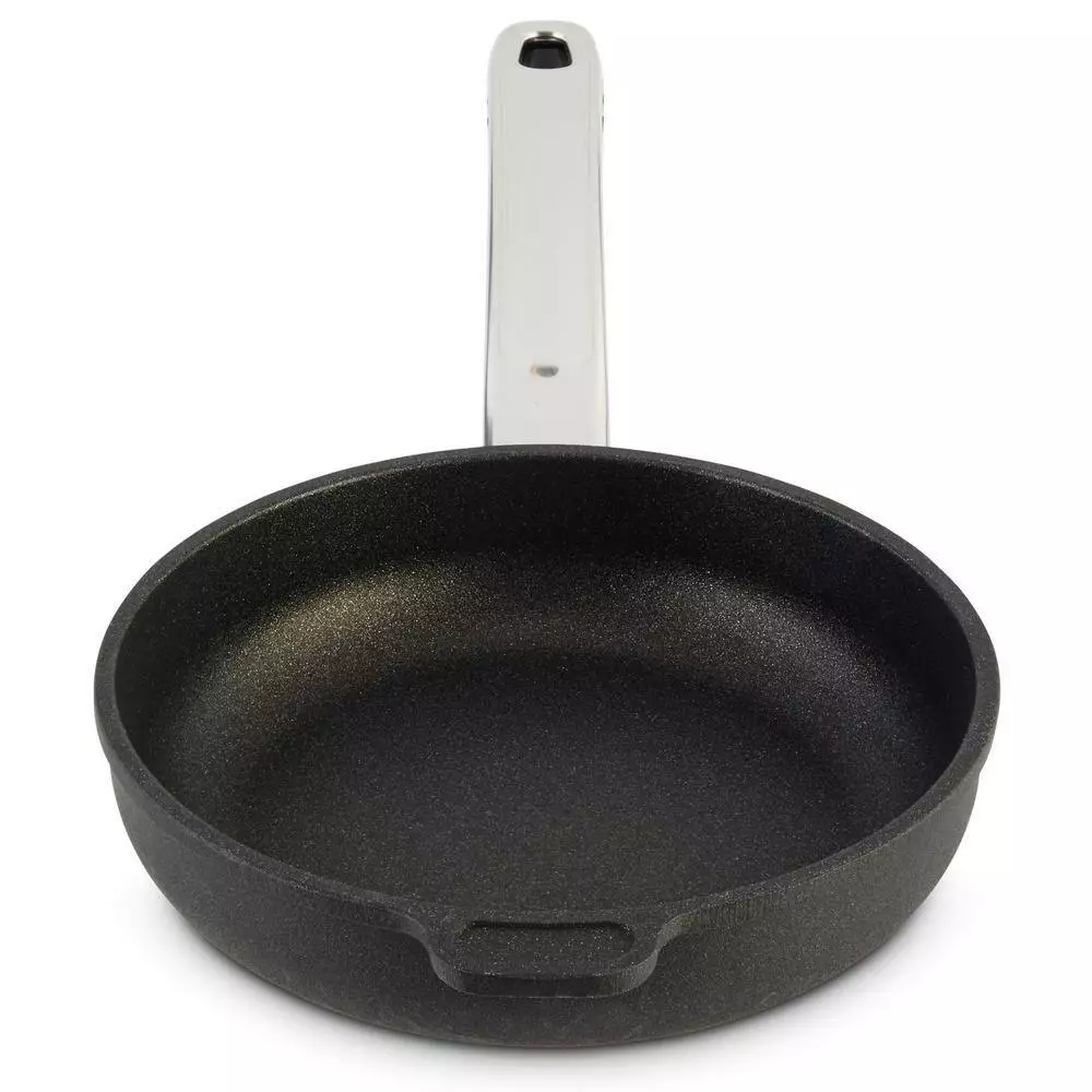 Earth Professional Series 8 in. Aluminum Ceramic Nonstick Frying Pan in Onyx with Comfort Grip Handle by Ozeri 6 Earth Professional Series 8 in. Aluminum Ceramic Nonstick Frying Pan in Onyx with Comfort Grip Handle by Ozeri - Image 4
