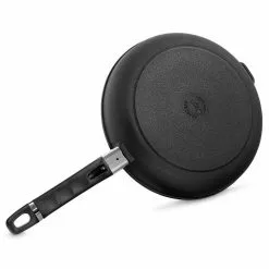 Earth Professional Series 10 in. Aluminum Ceramic Nonstick Frying Pan in Onyx with Comfort Grip Handle by Ozeri 17 Earth Professional Series 10 in. Aluminum Ceramic Nonstick Frying Pan in Onyx with Comfort Grip Handle by Ozeri -Cookware Sales Shop onyx ozeri skillets zp13 26 77 1000
