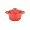 Neo 3 qt. Round Cast Iron Dutch Oven in Orange with Lid by BergHOFF -Cookware Sales Shop orange berghoff dutch ovens 2211302a 64 1000