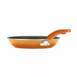 Classic Brights 2-Piece Aluminum Nonstick Skillet Set in Orange Gradient by Rachael Ray -Cookware Sales Shop orange gradient rachael ray skillets 11647 4f 1000