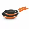 Classic Brights 2-Piece Aluminum Nonstick Skillet Set in Orange Gradient by Rachael Ray 2 Classic Brights 2-Piece Aluminum Nonstick Skillet Set in Orange Gradient by Rachael Ray -Cookware Sales Shop orange gradient rachael ray skillets 11647 64 1000