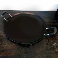 Zadora 14 in. Carbon Steel Comal Pan by Oster Cocina 9 Zadora 14 in. Carbon Steel Comal Pan by Oster Cocina -Cookware Sales Shop oster cocina saute pans 985100954m 1f 1000