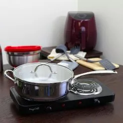 Saunders 4.2 Qt. Saute Pan with Lid by Oster Cuisine 11 Saunders 4.2 Qt. Saute Pan with Lid by Oster Cuisine -Cookware Sales Shop oster cuisine saute pans 985105789m 44 1000