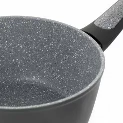 1.7 qt. NonStick Aluminum Saucepan with Glass Lid in Grey by Oster -Cookware Sales Shop oster sauce pans 985115263m 1f 1000