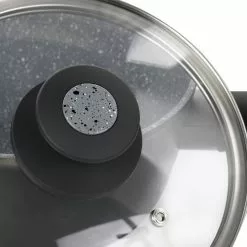 1.7 qt. NonStick Aluminum Saucepan with Glass Lid in Grey by Oster -Cookware Sales Shop oster sauce pans 985115263m 44 1000