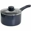 Anetta 2.5 qt. Nonstick Aluminum Saucepan with Lid in Navy Blue by Oster 2 Anetta 2.5 qt. Nonstick Aluminum Saucepan with Lid in Navy Blue by Oster -Cookware Sales Shop oster sauce pans 985117241m 64 1000