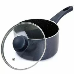Anetta 2.5 qt. Nonstick Aluminum Saucepan with Lid in Navy Blue by Oster 10 Anetta 2.5 qt. Nonstick Aluminum Saucepan with Lid in Navy Blue by Oster -Cookware Sales Shop oster sauce pans 985117241m c3 1000