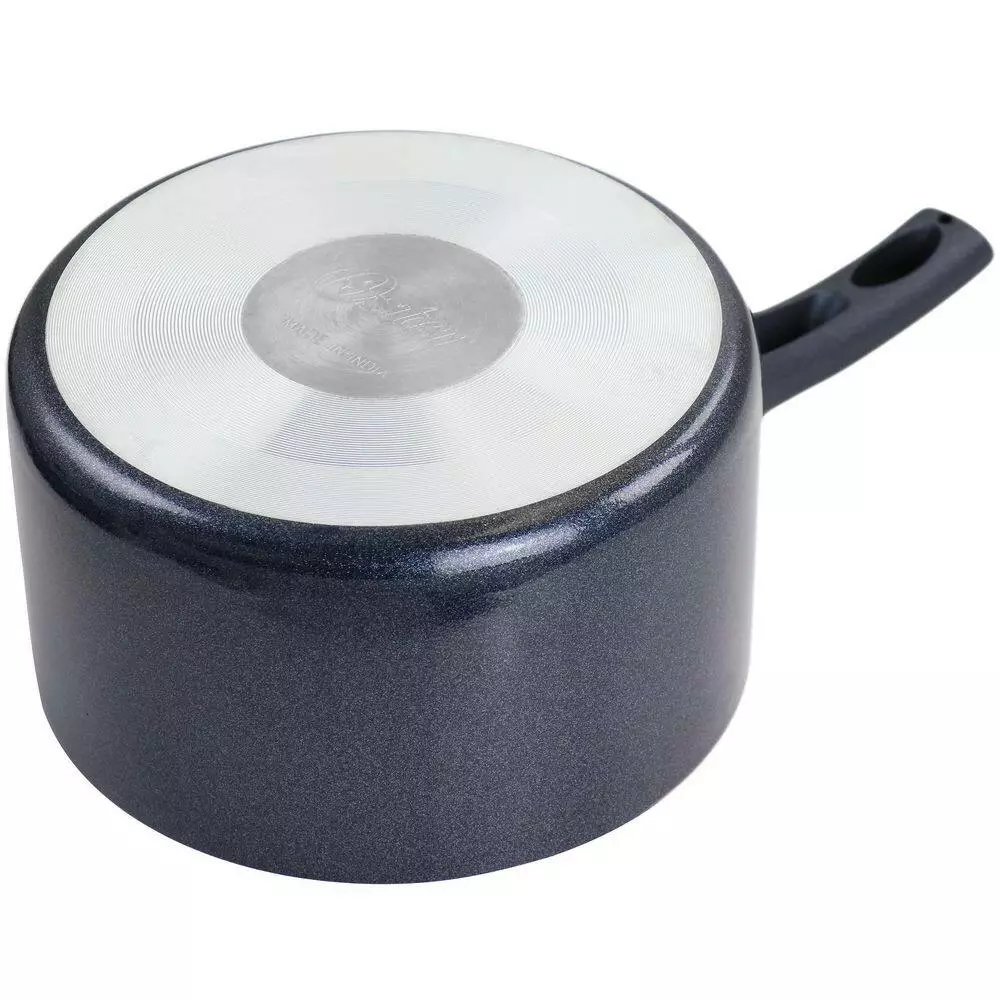 Anetta 2.5 qt. Nonstick Aluminum Saucepan with Lid in Navy Blue by Oster 8 Anetta 2.5 qt. Nonstick Aluminum Saucepan with Lid in Navy Blue by Oster - Image 6