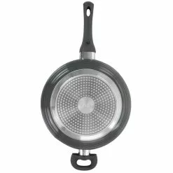 Ridge Valley 3.5 qt. Gray Nonstick Aluminum Saute Pan with Lid by Oster 10 Ridge Valley 3.5 qt. Gray Nonstick Aluminum Saute Pan with Lid by Oster -Cookware Sales Shop oster saute pans 985115187m 1d 1000