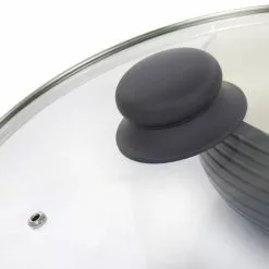 Ridge Valley 3.5 qt. Gray Nonstick Aluminum Saute Pan with Lid by Oster 12 Ridge Valley 3.5 qt. Gray Nonstick Aluminum Saute Pan with Lid by Oster -Cookware Sales Shop oster saute pans 985115187m 4f 1000