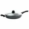 Pallermo 3.5 qt. Charcoal Aluminum Nonstick Saute Pan with Lid by Oster 2 Pallermo 3.5 qt. Charcoal Aluminum Nonstick Saute Pan with Lid by Oster -Cookware Sales Shop oster saute pans 985117258m 64 1000