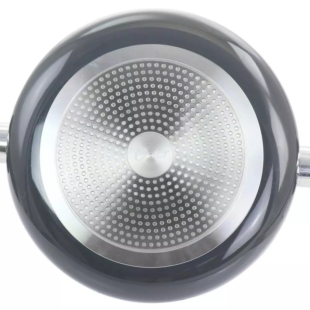 Legacy 5 qt. Gray Aluminum Nonstick Everyday Pan by Oster 5 Legacy 5 qt. Gray Aluminum Nonstick Everyday Pan by Oster - Image 3