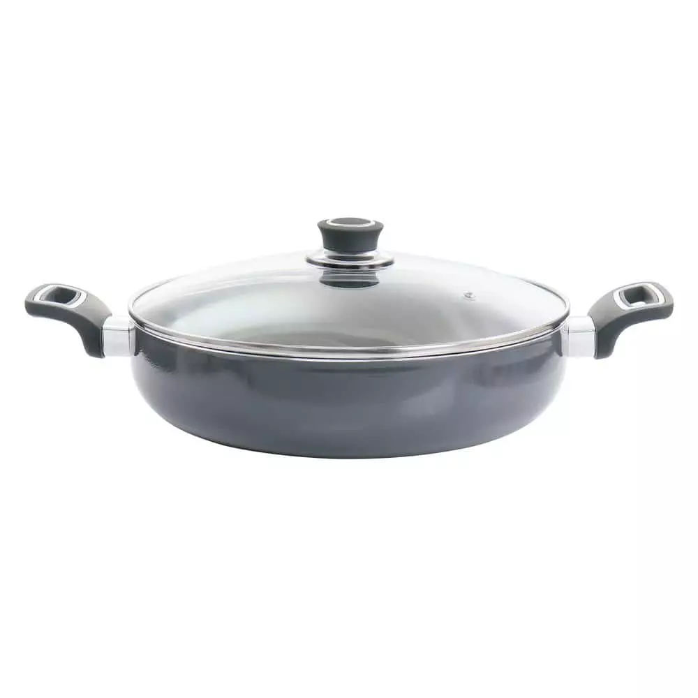 Legacy 5 qt. Gray Aluminum Nonstick Everyday Pan by Oster 3 Legacy 5 qt. Gray Aluminum Nonstick Everyday Pan by Oster