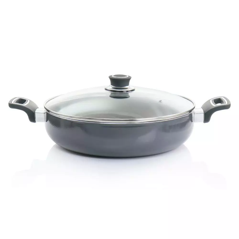 Legacy 5 qt. Gray Aluminum Nonstick Everyday Pan by Oster 8 Legacy 5 qt. Gray Aluminum Nonstick Everyday Pan by Oster - Image 6