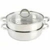 Sangerfield 3-Piece 11-in. Stainless Steel Everyday Pan with Steamer and Lid by Oster 2 Sangerfield 3-Piece 11-in. Stainless Steel Everyday Pan with Steamer and Lid by Oster -Cookware Sales Shop oster stock pots 985118363m 64 1000