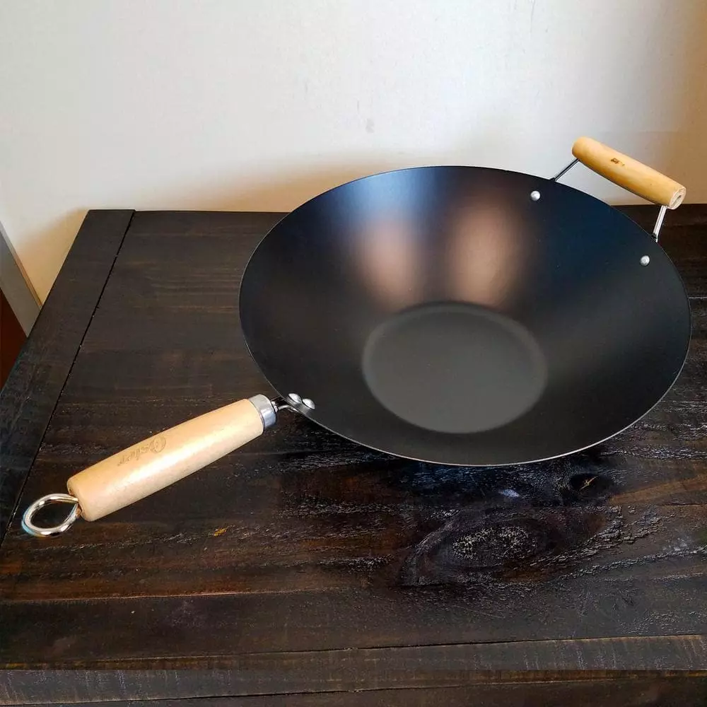 Findley Carbon Steel Wok by Oster 5 Findley Carbon Steel Wok by Oster - Image 3