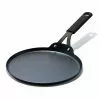 10 in. Carbon Steel Obsidian Crepe Pan with Silicone Sleeve by OXO 1 10 in. Carbon Steel Obsidian Crepe Pan with Silicone Sleeve by OXO -Cookware Sales Shop oxo saute pans cc005102 001 64 1000