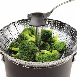 Good Grips Stainless Steel Steamer with Extendable Handle by OXO -Cookware Sales Shop oxo stock pots 1067247 76 1000