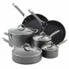 Elementum 10-Piece Hard-Anodized Aluminum Nonstick Cookware Set in Oyster Gray by Circulon 2 Elementum 10-Piece Hard-Anodized Aluminum Nonstick Cookware Set in Oyster Gray by Circulon -Cookware Sales Shop oyster gray circulon pot pan sets 84564 64 1000