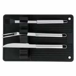 18.1 in. Silicone BBQ and Grill Utensil Holder Mat Set by Ozeri -Cookware Sales Shop ozeri griddles bqm2 bk 44 1000