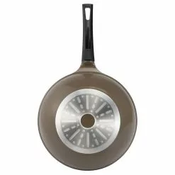 12 in. Green Aluminum Earth Wok with Smooth Ceramic Non-Stick Coating (100% PTFE and PFOA Free) by Ozeri -Cookware Sales Shop ozeri woks stir fry pans zp25 30w 44 1000