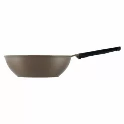 12 in. Green Aluminum Earth Wok with Smooth Ceramic Non-Stick Coating (100% PTFE and PFOA Free) by Ozeri -Cookware Sales Shop ozeri woks stir fry pans zp25 30w 4f 1000