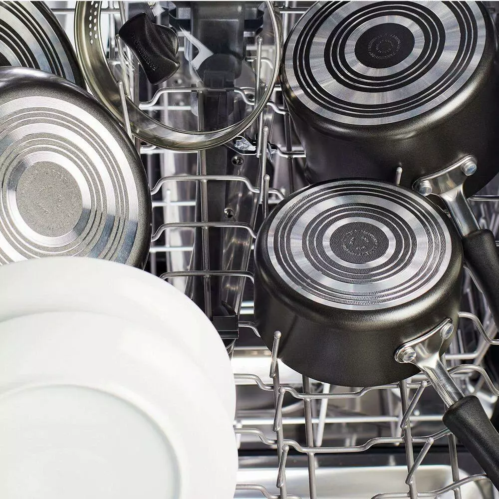 Cook Start 11 .25 in. Aluminum Diamond Max Non-Stick Skillet Pewter by Farberware 4 Cook Start 11 .25 in. Aluminum Diamond Max Non-Stick Skillet Pewter by Farberware - Image 2