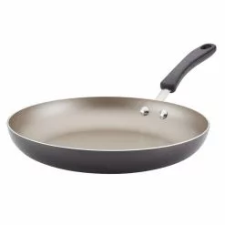 Cook Start 11 .25 in. Aluminum Diamond Max Non-Stick Skillet Pewter by Farberware