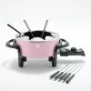 3 qt. Pink Ceramic Non-Stick Multi-Use Fondue Pot Set with 8-Fondue Forks by GreenLife 1 3 qt. Pink Ceramic Non-Stick Multi-Use Fondue Pot Set with 8-Fondue Forks by GreenLife -Cookware Sales Shop pink greenlife fondue pots cc005118 001 64 1000