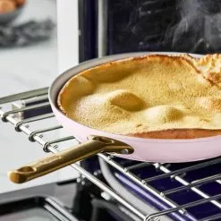 Reserve 10-Piece Hard Anodized Aluminum Ceramic Nonstick Cookware Pots and Pans Set in Pink by GreenPan -Cookware Sales Shop pink greenpan pot pan sets cc002445 001 44 1000