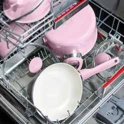 Rio Healthy Ceramic Nonstick 16 Piece Cookware Pots and Pans Set in Pink by GreenPan 15 Rio Healthy Ceramic Nonstick 16 Piece Cookware Pots and Pans Set in Pink by GreenPan -Cookware Sales Shop pink greenpan pot pan sets cc005936 001 76 1000