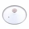 10 in. Glass Lid with Stainless Steel Knob for Skillet by Victoria -Cookware Sales Shop pot lids lid 482 64 1000