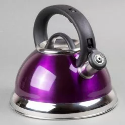 Alexa 12-Cup Stovetop Tea Kettle in Purple by Creative Home 12 Alexa 12-Cup Stovetop Tea Kettle in Purple by Creative Home -Cookware Sales Shop purple creative home tea kettles 77019 44 1000