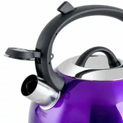 Flintshire 1.75 qt. 7-Cup Purple Stainless Steel Whistling Stovetop Tea Kettle by Mr. Coffee 12 Flintshire 1.75 qt. 7-Cup Purple Stainless Steel Whistling Stovetop Tea Kettle by Mr. Coffee -Cookware Sales Shop purple mr coffee tea kettles 985118843m c3 1000