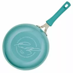 Cook + Create 3-qt. Aluminum Nonstick Saucier Sauce Pan in Agave Blue by Rachael Ray -Cookware Sales Shop rachael ray sauce pans 14750 76 1000
