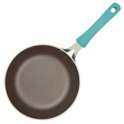 Cook + Create 3-qt. Aluminum Nonstick Saucier Sauce Pan in Agave Blue by Rachael Ray -Cookware Sales Shop rachael ray sauce pans 14750 fa 1000
