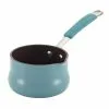 Cucina 0.75 qt. Aluminum Nonstick Saucier in Blue by Rachael Ray -Cookware Sales Shop rachael ray sauce pans 16346 64 1000