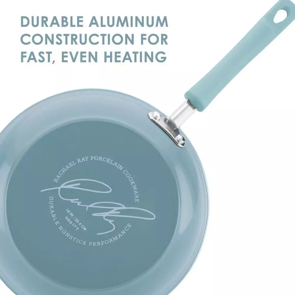 3 qt. Sky Blue Classic Brights Aluminum Steamer Insert Saucepot by Rachael Ray 6 3 qt. Sky Blue Classic Brights Aluminum Steamer Insert Saucepot by Rachael Ray - Image 4