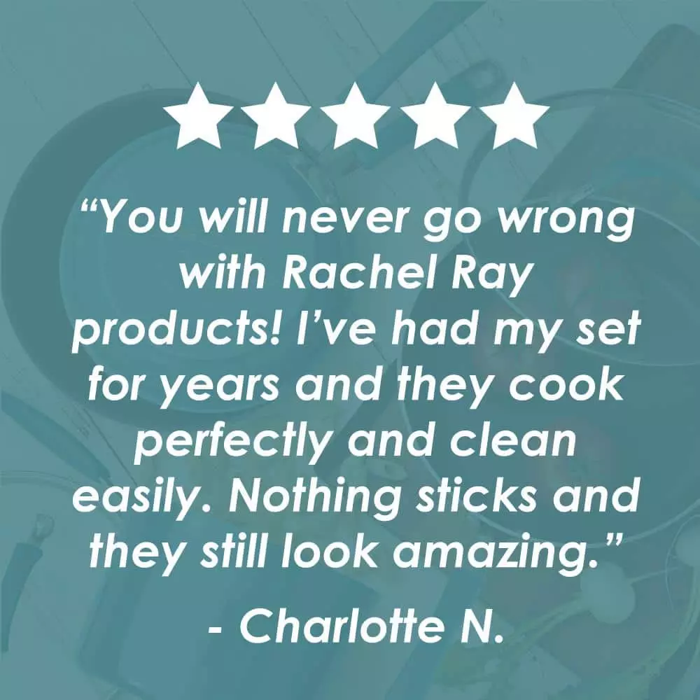 Cucina 3 Qt. Aluminum with Steamer by Rachael Ray 7 Cucina 3 Qt. Aluminum with Steamer by Rachael Ray - Image 5