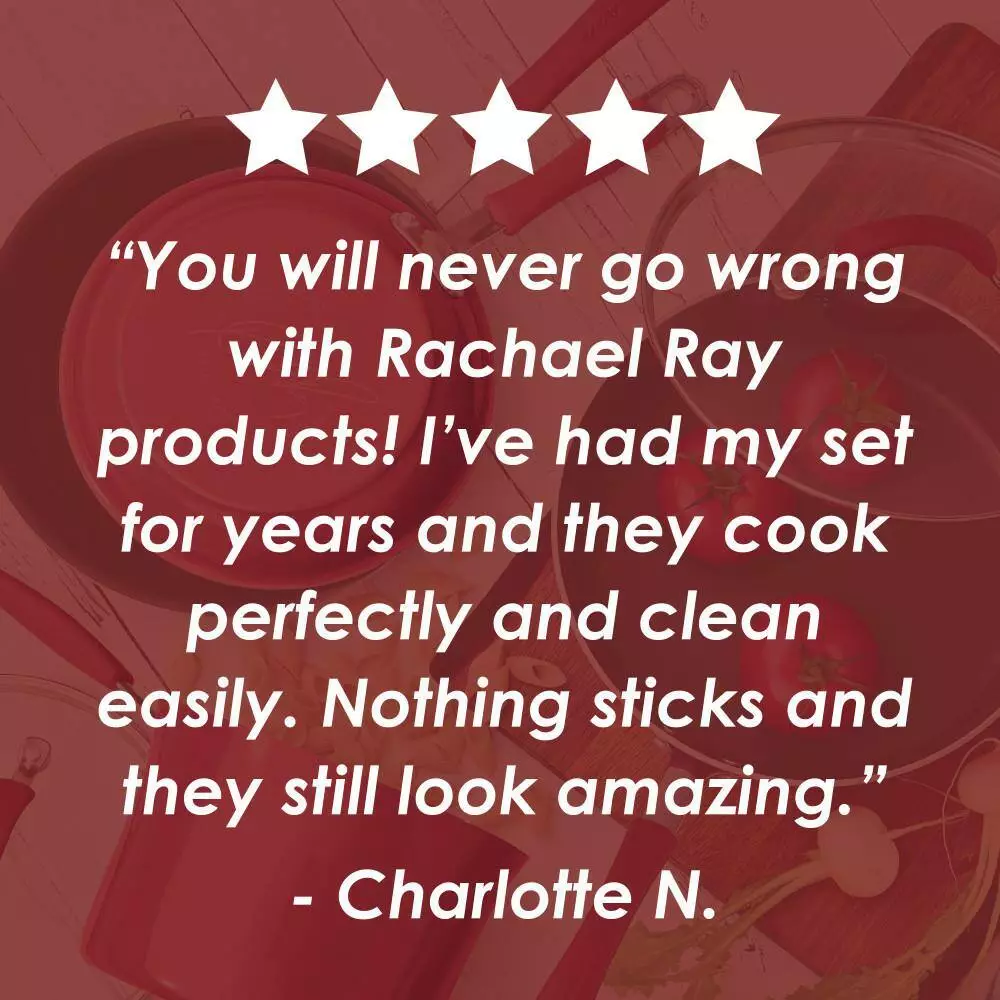 Cucina 3 Qt. Aluminum with Steamer by Rachael Ray 8 Cucina 3 Qt. Aluminum with Steamer by Rachael Ray - Image 6