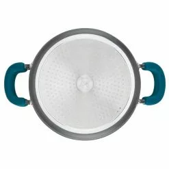 3 qt. Create Delicious Hard Anodized Aluminum Nonstick Steam Set, Gray by Rachael Ray -Cookware Sales Shop rachael ray stock pots 81151 1d 1000